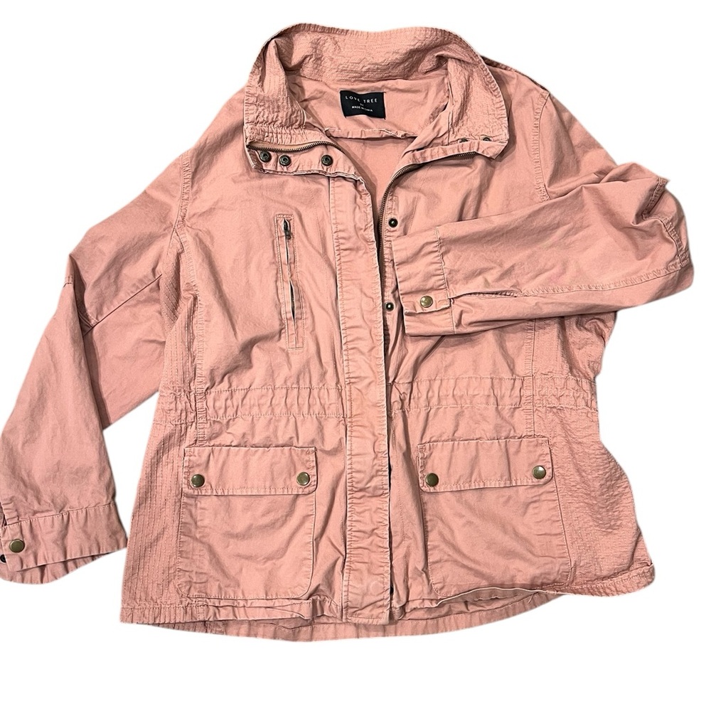 Pink Utility Jacket